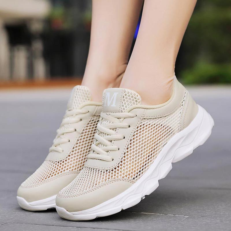 Luxury Lifestyle House - Summer Breathable Sneakers Women Mesh Women's