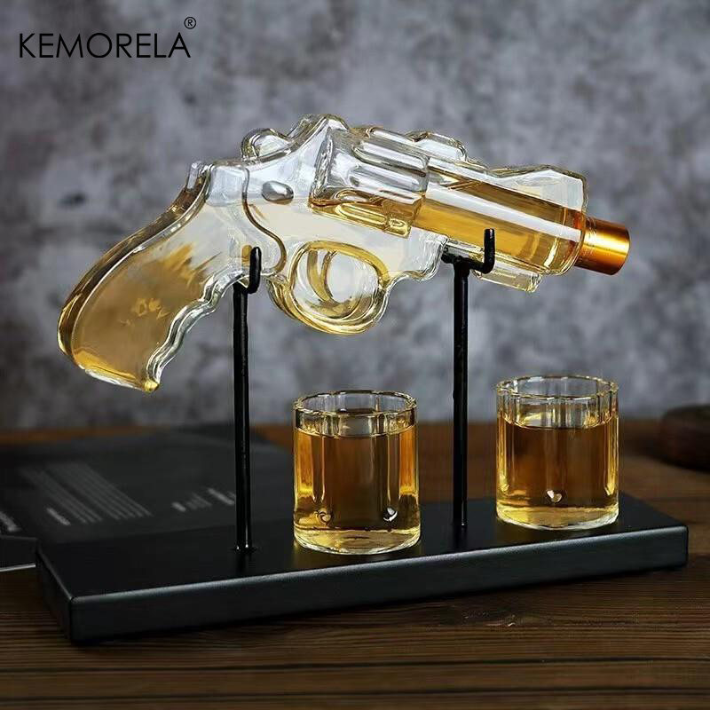 KEMORELA Revolver Glass Decant - Glass Decanter Whiskey のレビューと価格