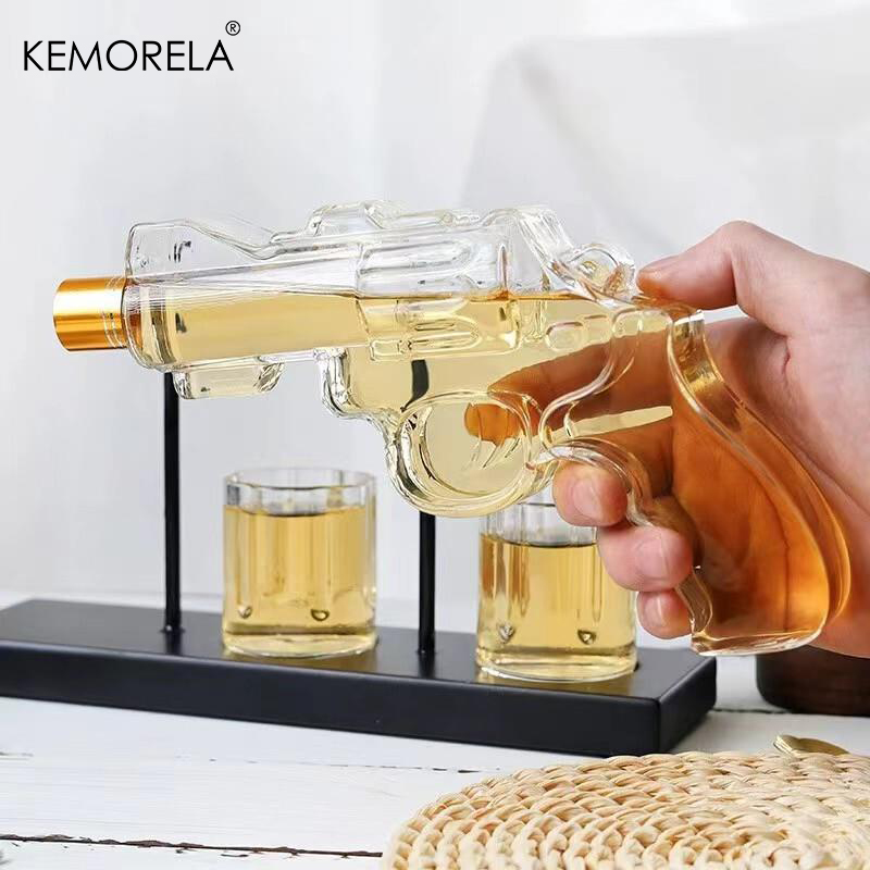 KEMORELA Revolver Glass Decant - Glass Decanter Whiskey のレビューと価格