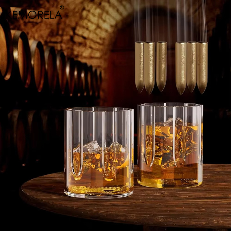 KEMORELA Revolver Glass Decant - Glass Decanter Whiskey のレビューと価格