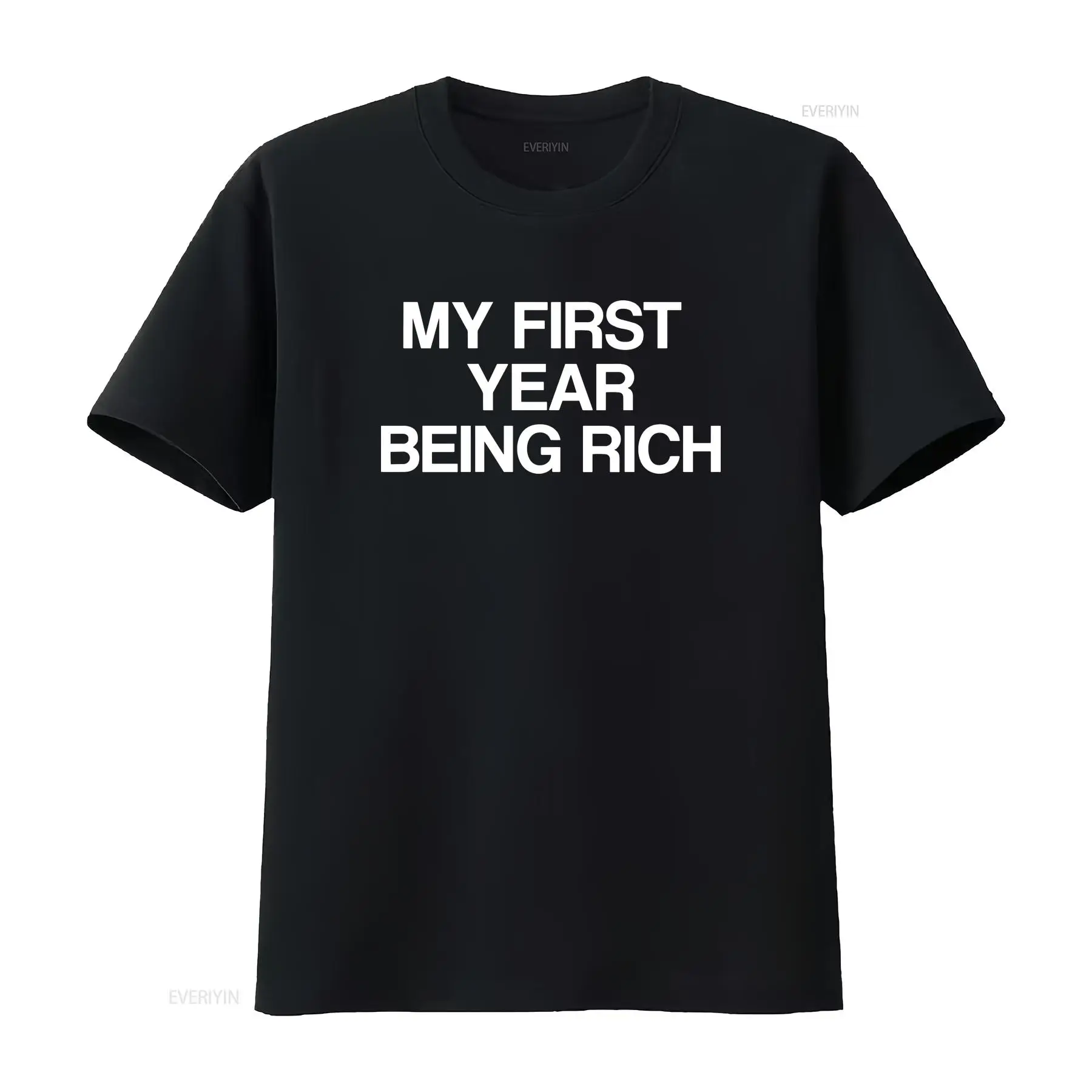 First Year Being Rich T Shirt  - Luxury Lifestyle Rich のレビューと価格