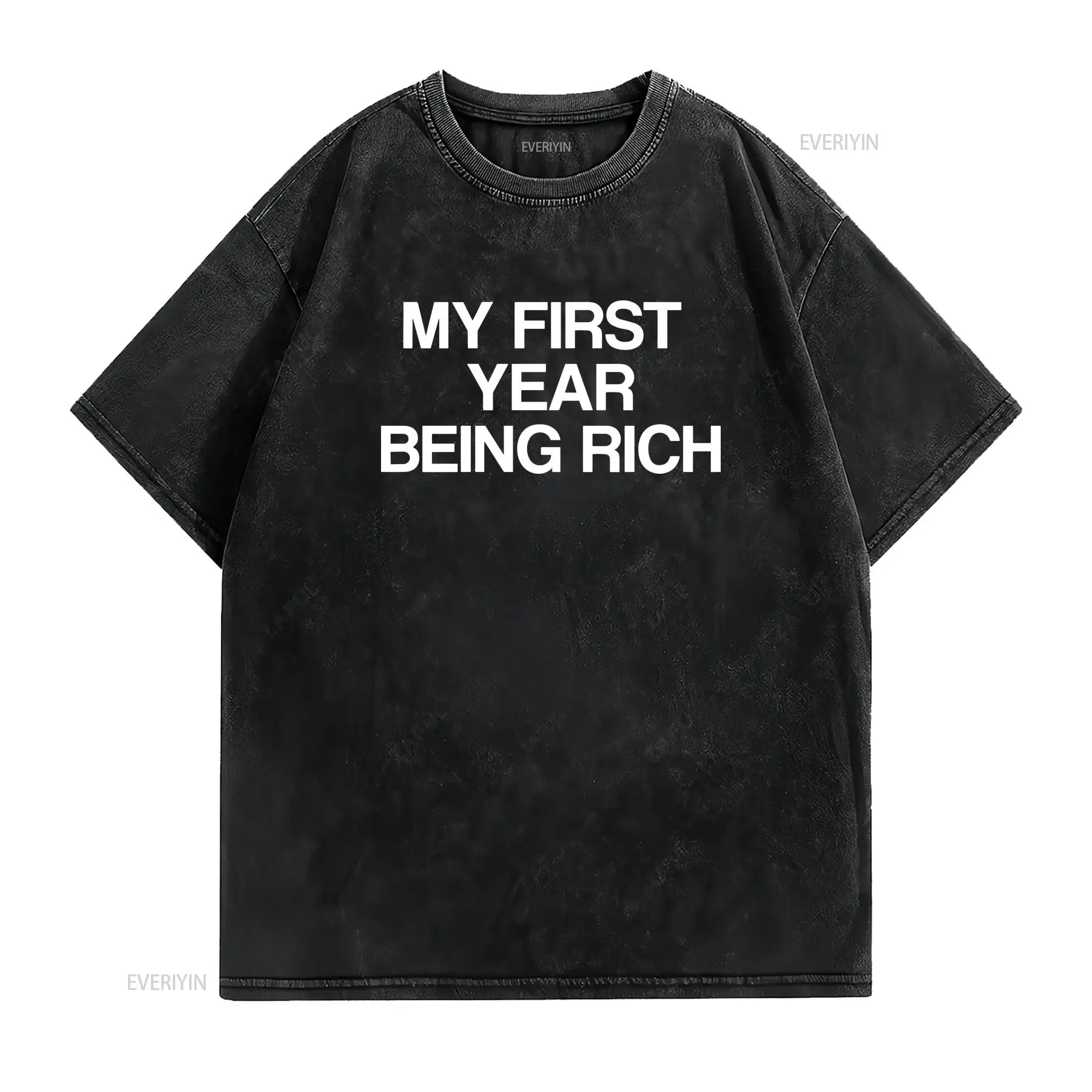 First Year Being Rich T Shirt  - Luxury Lifestyle Rich のレビューと価格