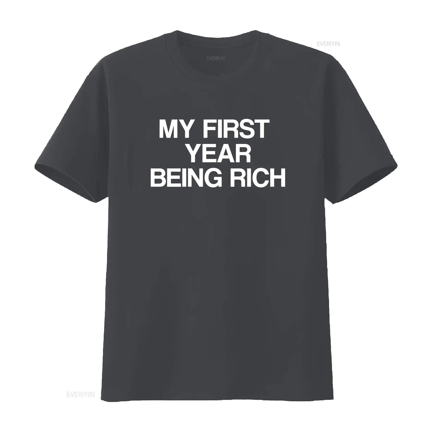 First Year Being Rich T Shirt  - Luxury Lifestyle Rich のレビューと価格