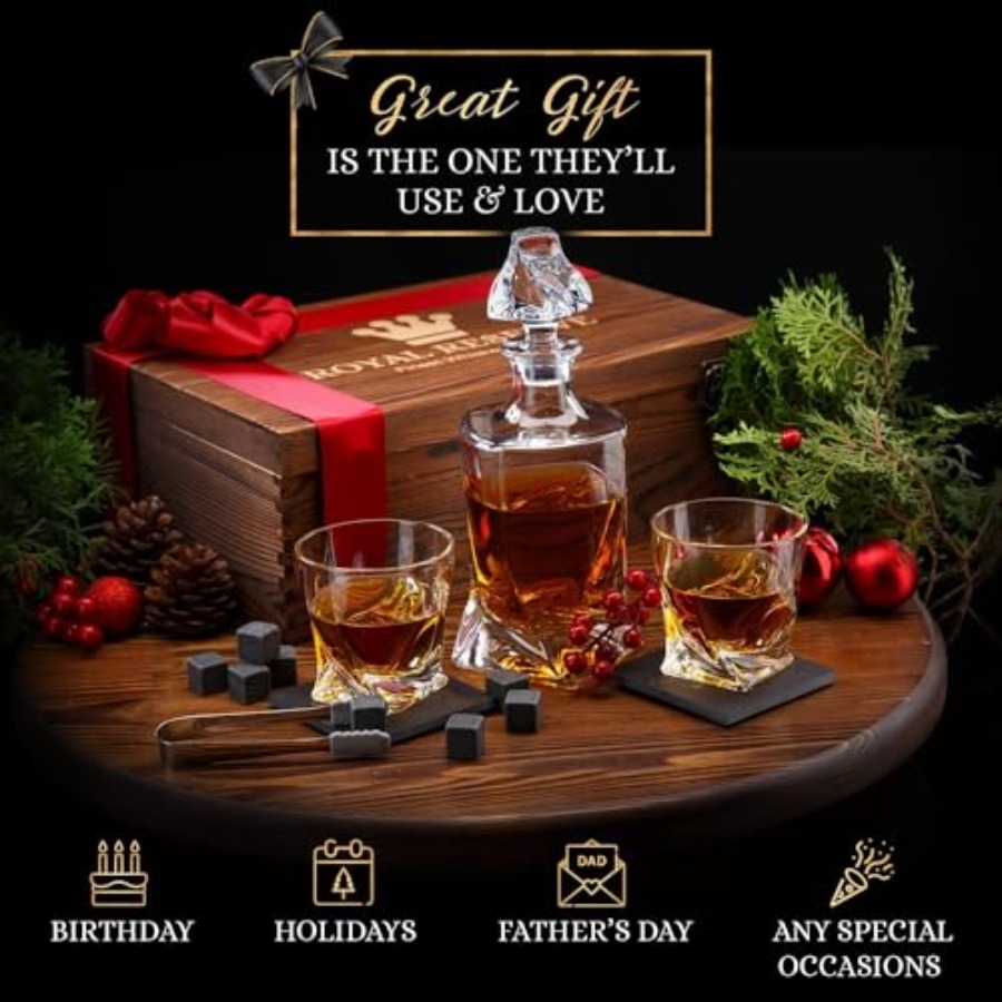 Whiskey Decanter Set by Whiske - Glass Decanter Whiskey のレビューと価格