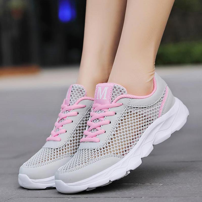 Summer Breathable Sneakers Wom - Luxury Lifestyle House のレビューと価格