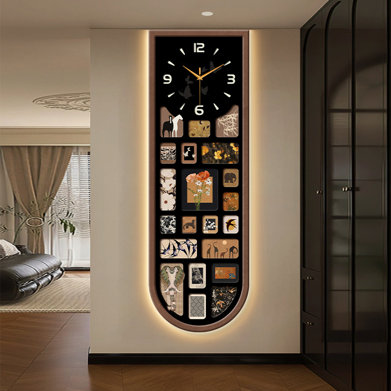 Vertical Security Wall Clock U - Luxury Lifestyle Aesthetic のレビューと価格