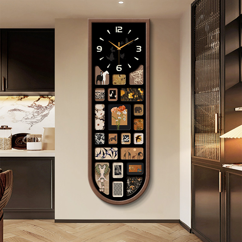 Vertical Security Wall Clock U - Luxury Lifestyle Aesthetic のレビューと価格