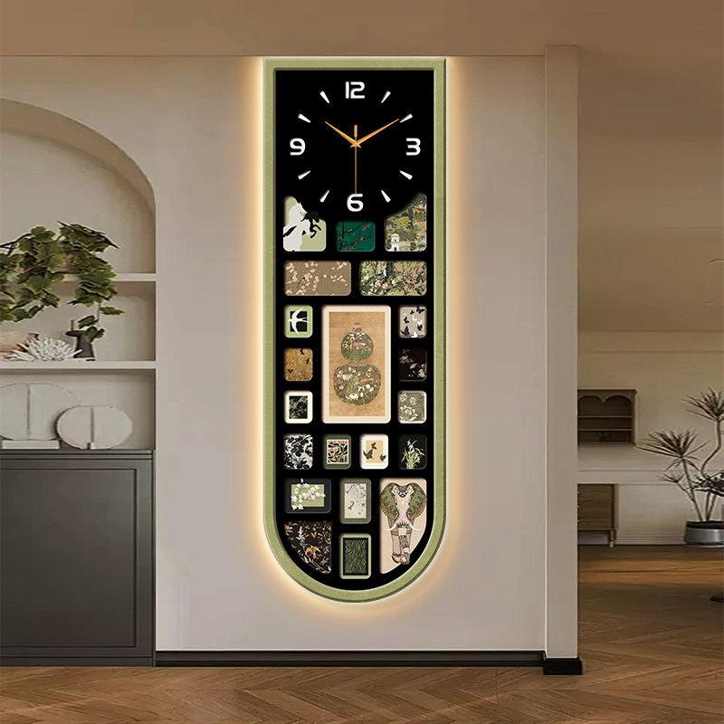 Vertical Security Wall Clock U - Luxury Lifestyle Aesthetic のレビューと価格