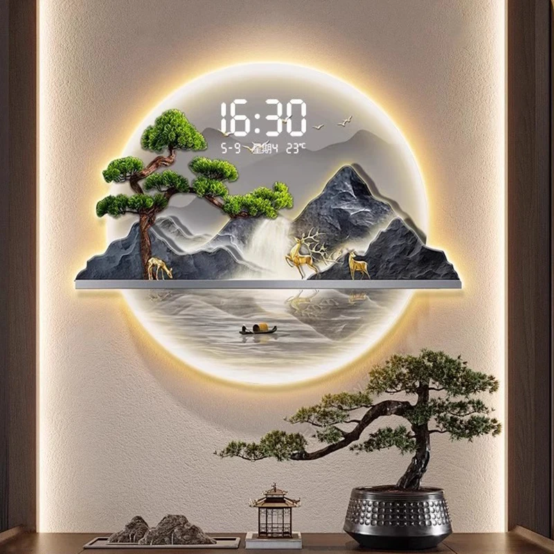 Chinese Style Design Wall Cloc - Luxury Lifestyle Aesthetic のレビューと価格