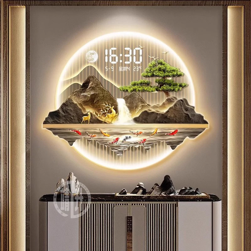 Chinese Style Design Wall Cloc - Luxury Lifestyle Aesthetic のレビューと価格