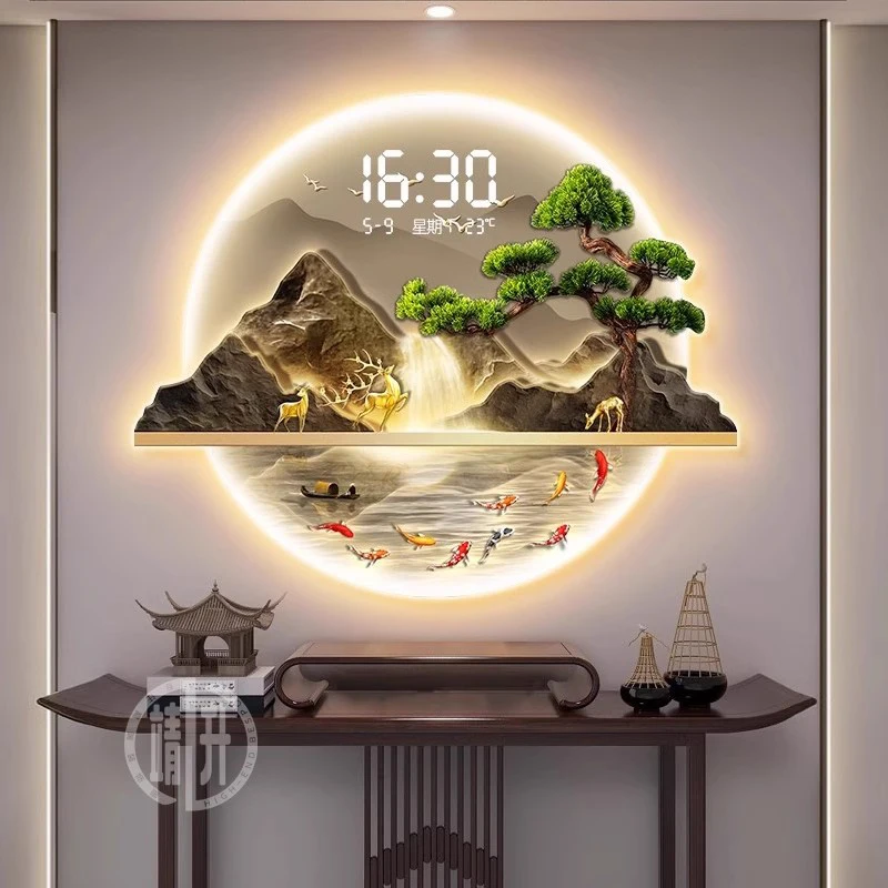 Chinese Style Design Wall Cloc - Luxury Lifestyle Aesthetic のレビューと価格