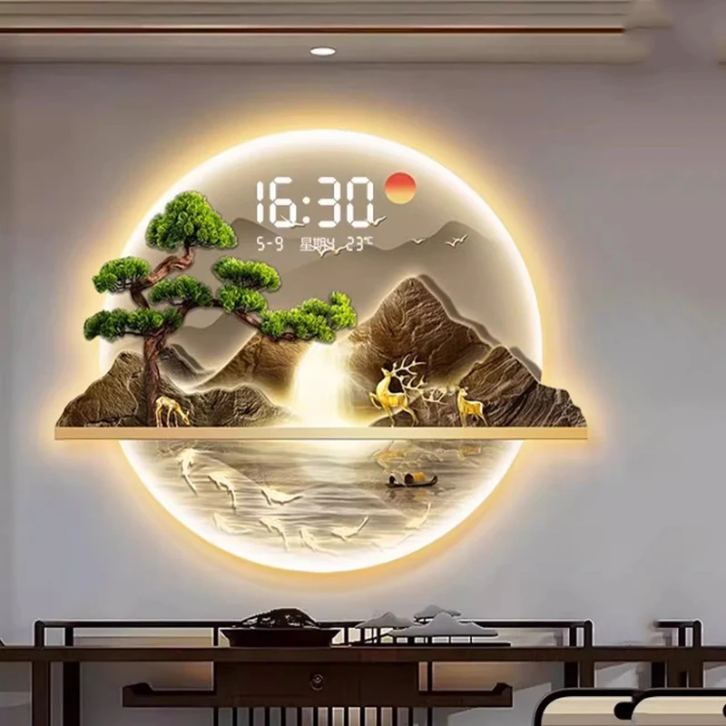 Chinese Style Design Wall Cloc - Luxury Lifestyle Aesthetic のレビューと価格