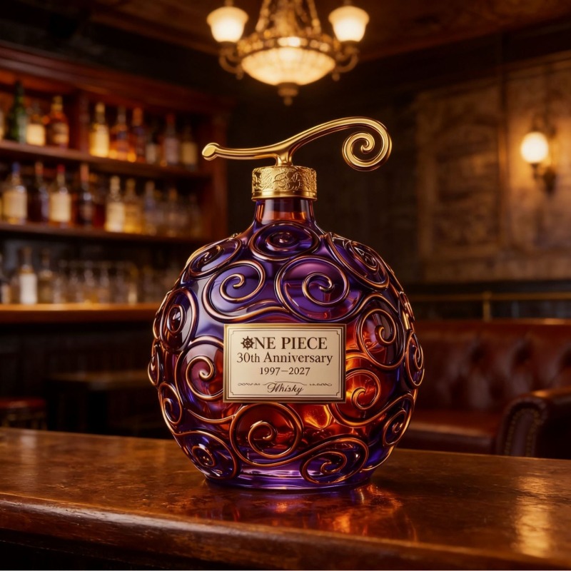 New One Piece 30th Anniversary - Glass Decanter Whiskey のレビューと価格