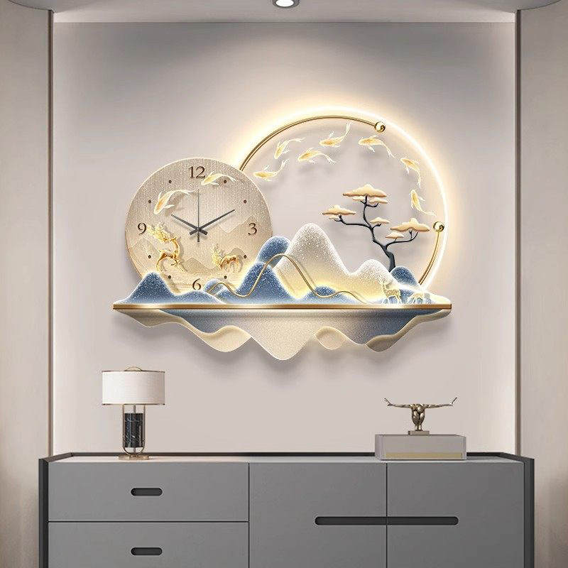 Art Mural Led Clock Wall Luxur - Luxury Lifestyle Aesthetic のレビューと価格