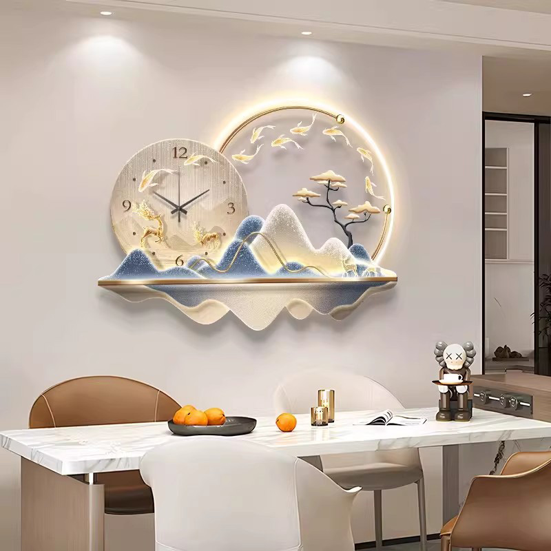 Art Mural Led Clock Wall Luxur - Luxury Lifestyle Aesthetic のレビューと価格
