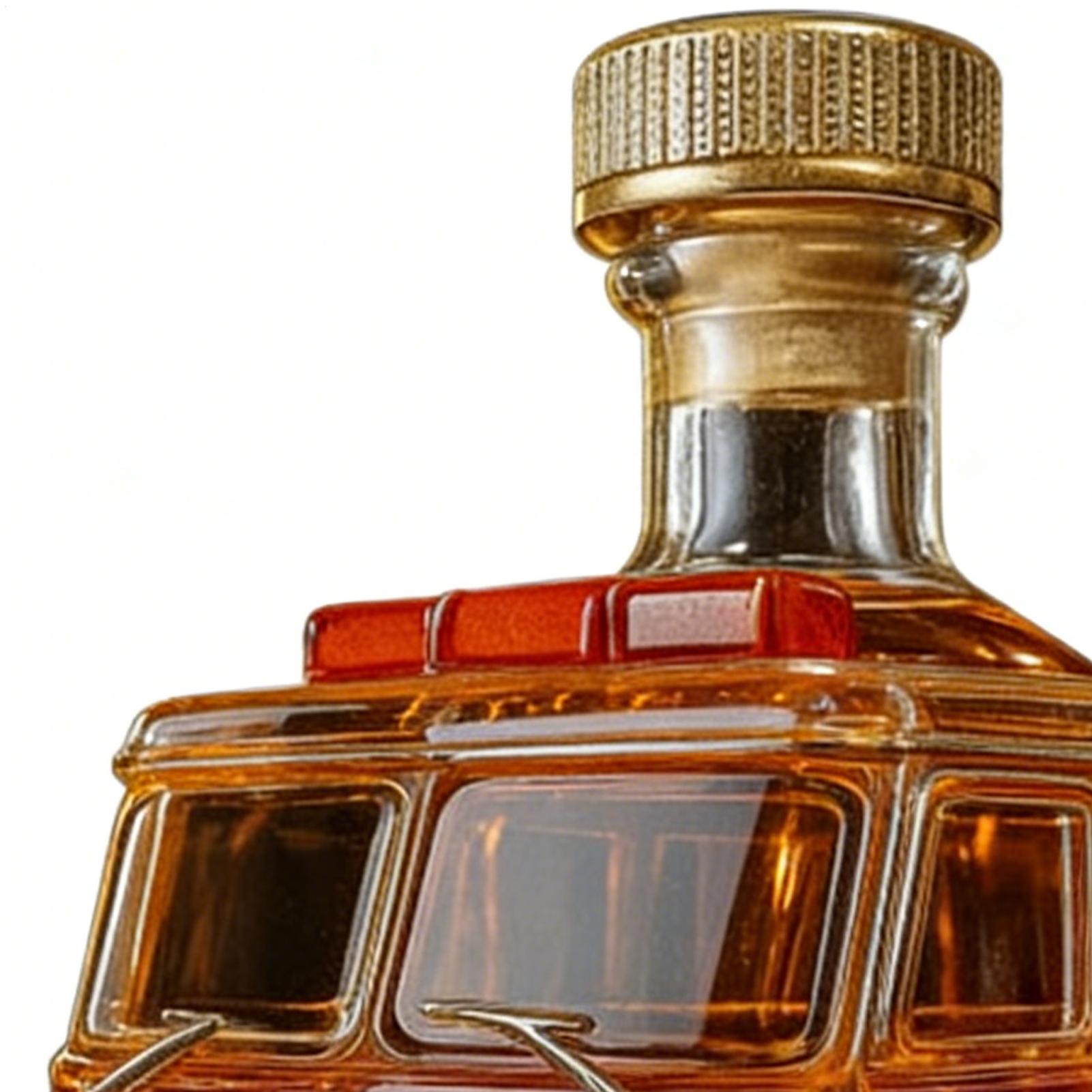 Whiskey Bottle 300ml Fire Truc - Glass Decanter Whiskey のレビューと価格