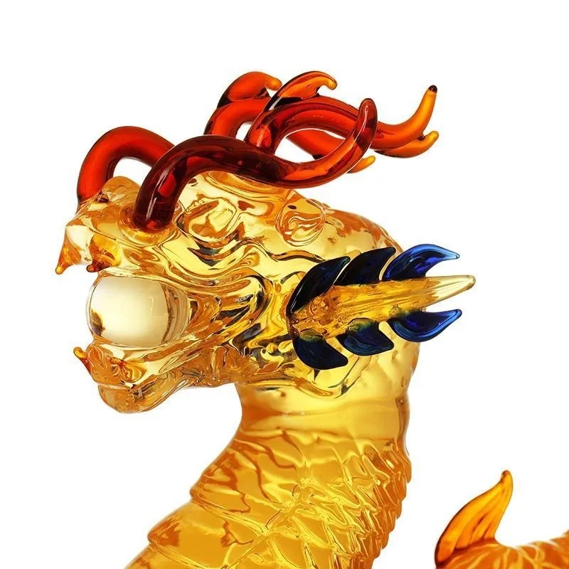 Dragon shaped Chinese Zodiac w - Glass Decanter Whiskey のレビューと価格