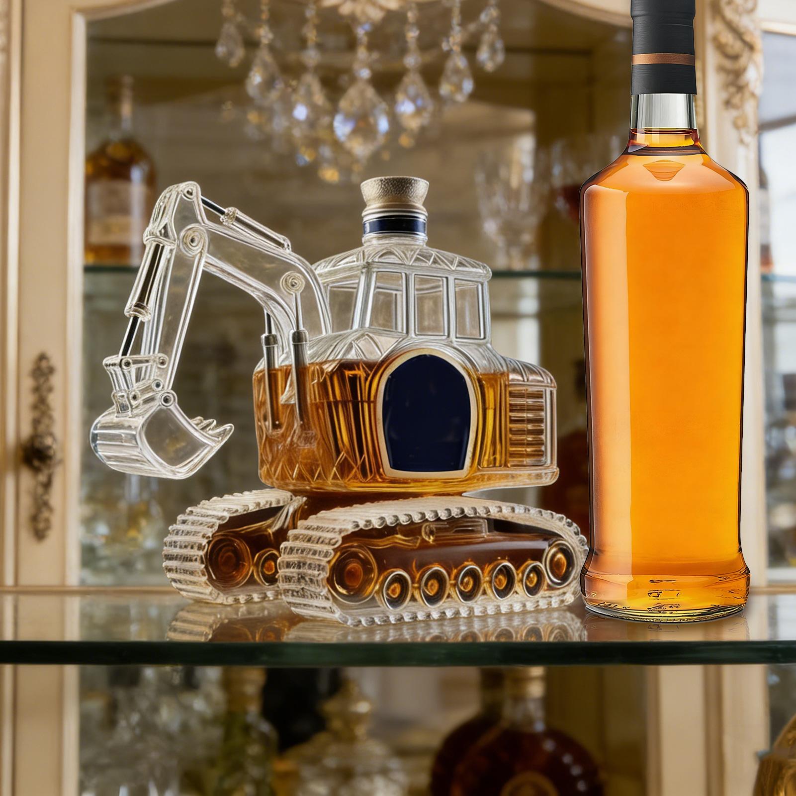 Heavy-Duty Excavator Whiskey D - Glass Decanter Whiskey のレビューと価格