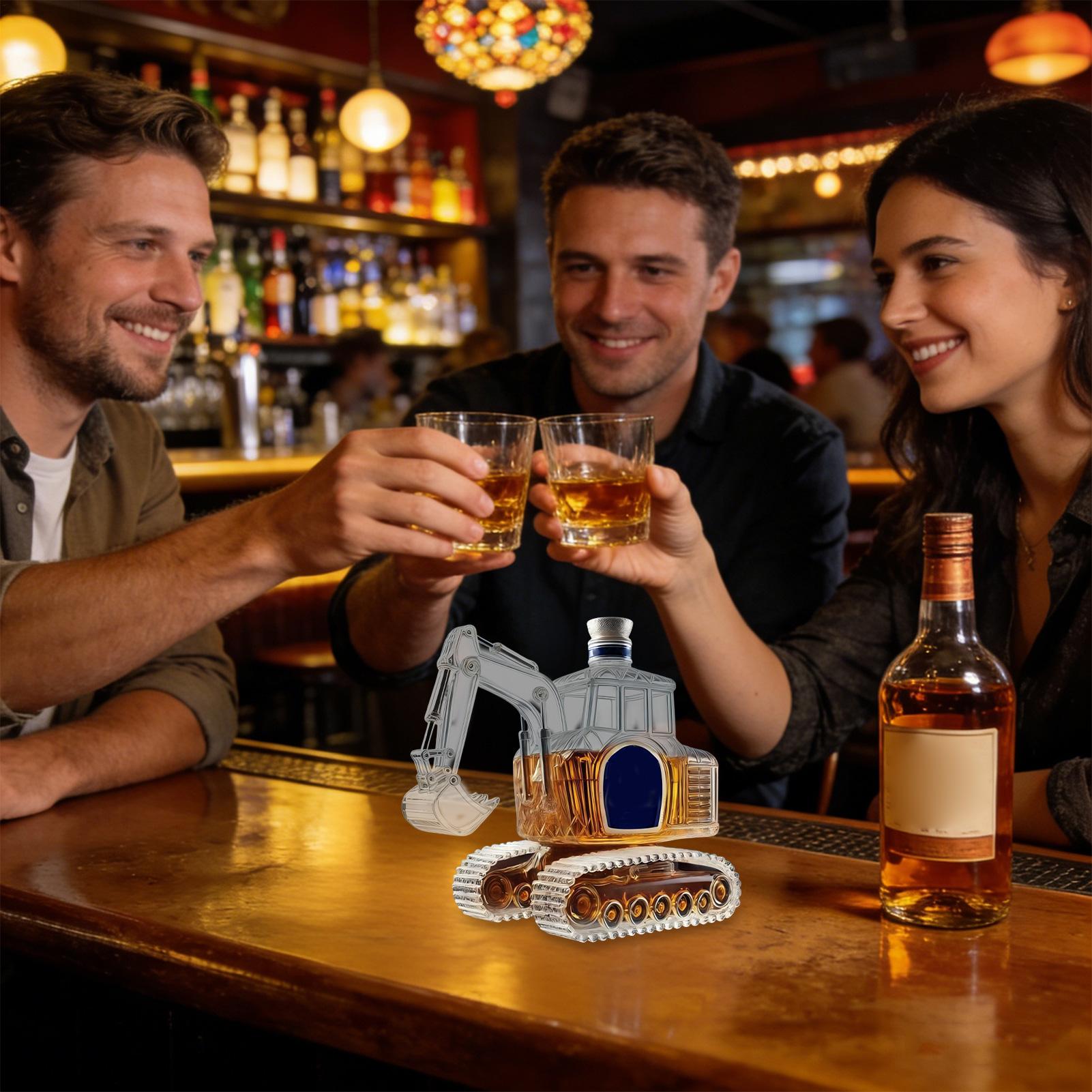 Heavy-Duty Excavator Whiskey D - Glass Decanter Whiskey のレビューと価格