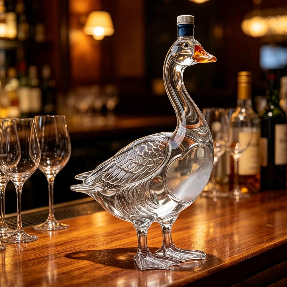 Glass Bird Wine Bottle 3d Whis - Glass Decanter Whiskey のレビューと価格