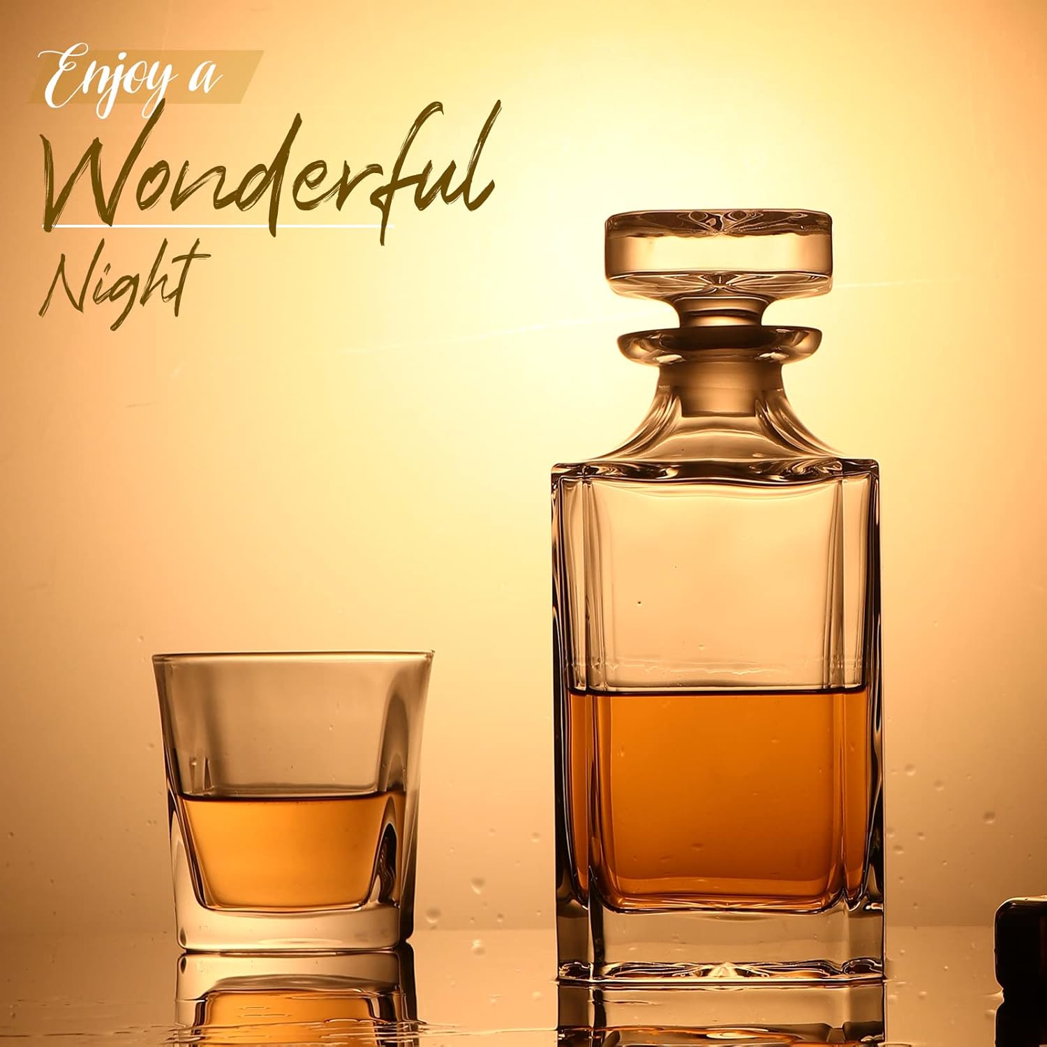 Glass Decanter - Whiskey Decan - Glass Decanter Whiskey のレビューと価格
